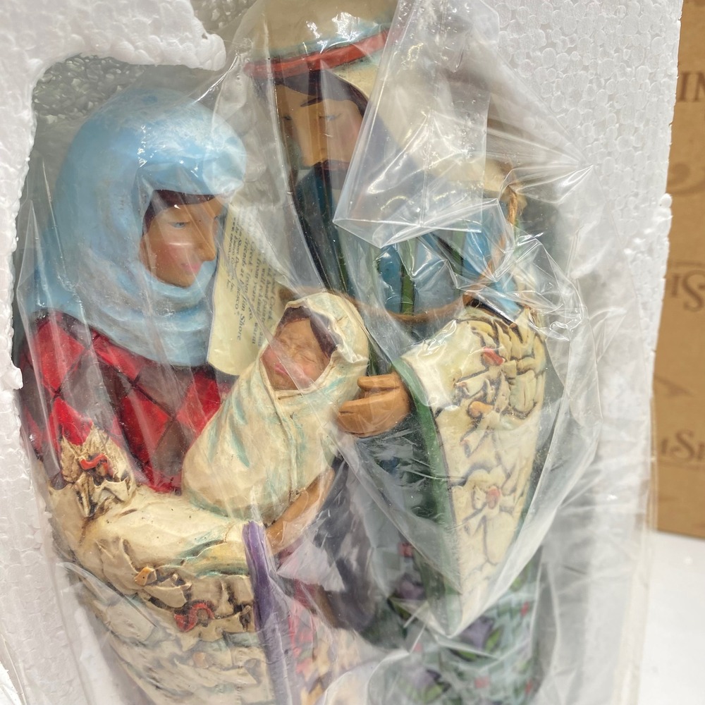 Jim Shore Heartwood Creek Blessed Family Holy Family Figurine 4005277 Nativity - Picture 5 of 10